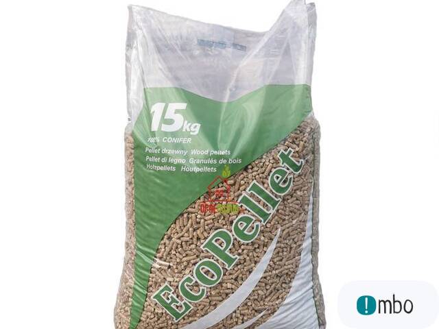 Pellet drzewny EcoPellet. Dostawa. Raty 0% - 1